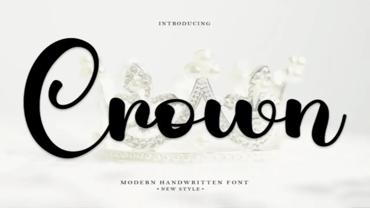 Crown Font - The Art Of Crowning Your Text