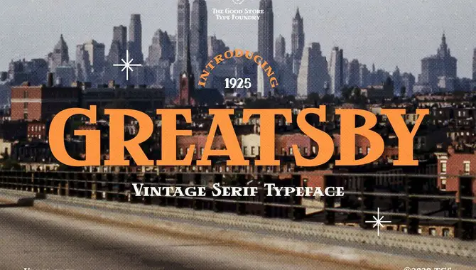 Greatsby Typeface
