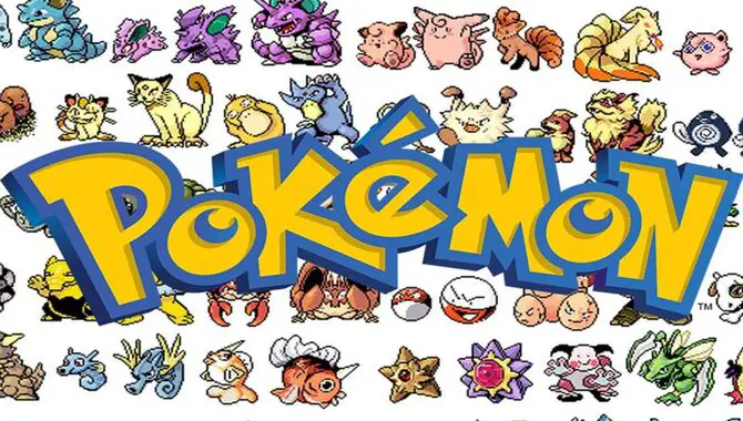 History Of Pokemon Font Design