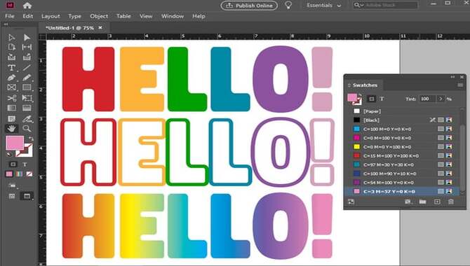 How To Change Font Color In Indesign: 5 Easy Steps