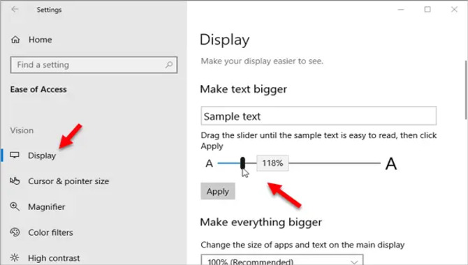 How To Change The Size Of The Largest Font On Your Computer