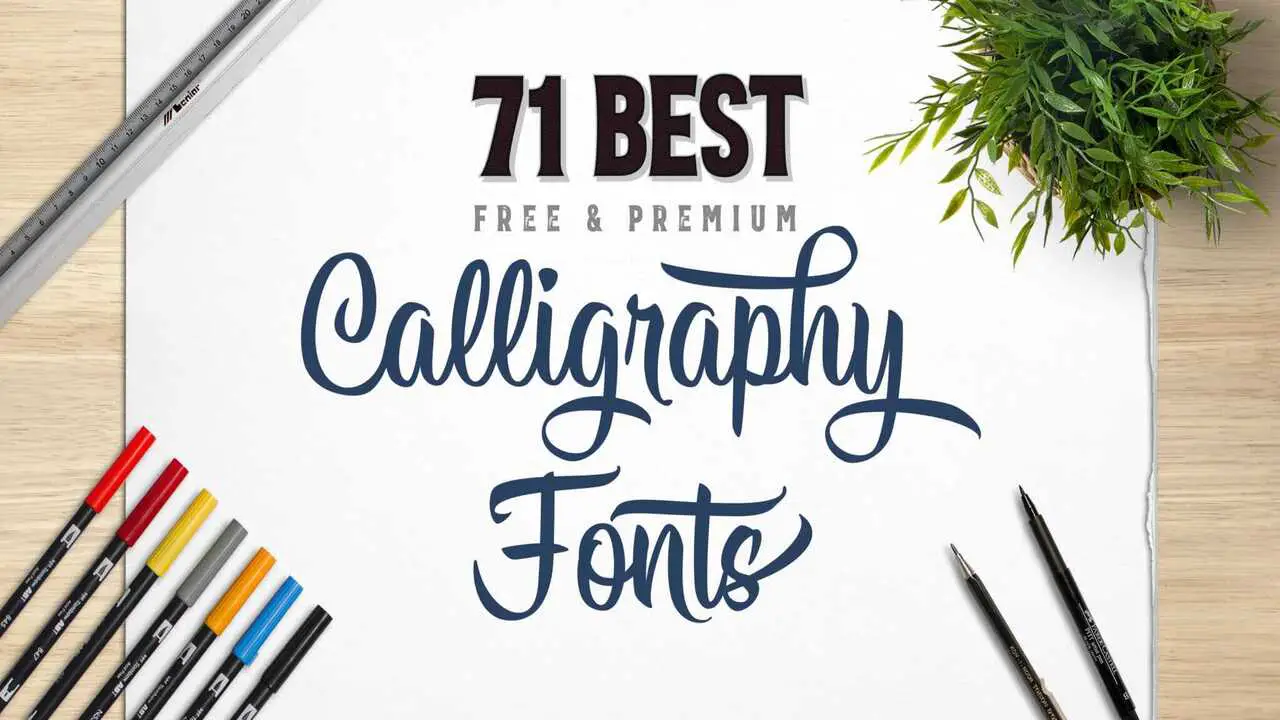 How To Create Beautiful Letters With Calligraphy Fonts