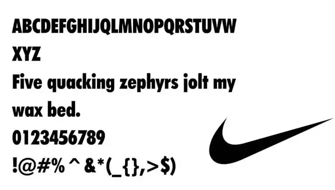 How To Download The Nike Font