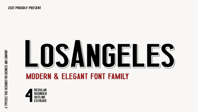 How To Find The Right Los Angeles Fonts For Your Project
