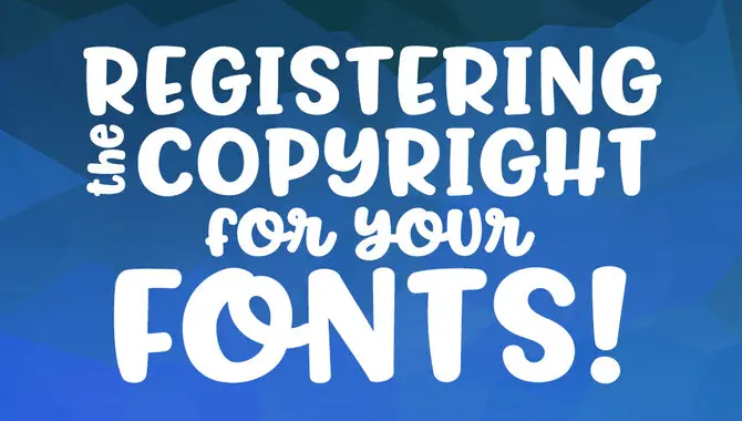 How To Get A Copyright Font