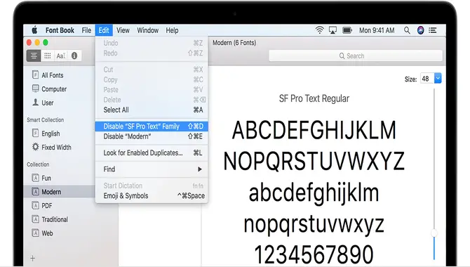 How To Install And Remove Fonts On Mac
