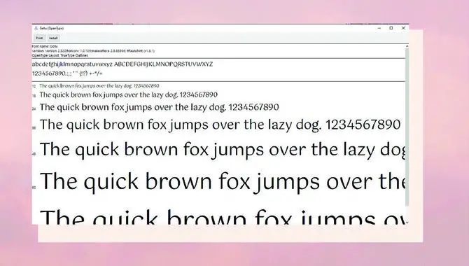 How To Install And Use 12pt Font On Your Computer