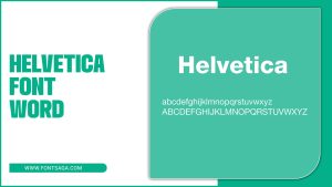 How To Install Helvetica Font Word – Some Quick Tips