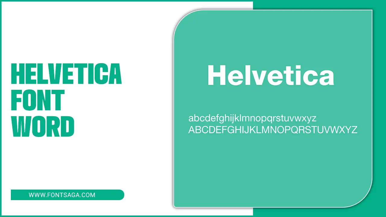 How To Install Helvetica Font Word