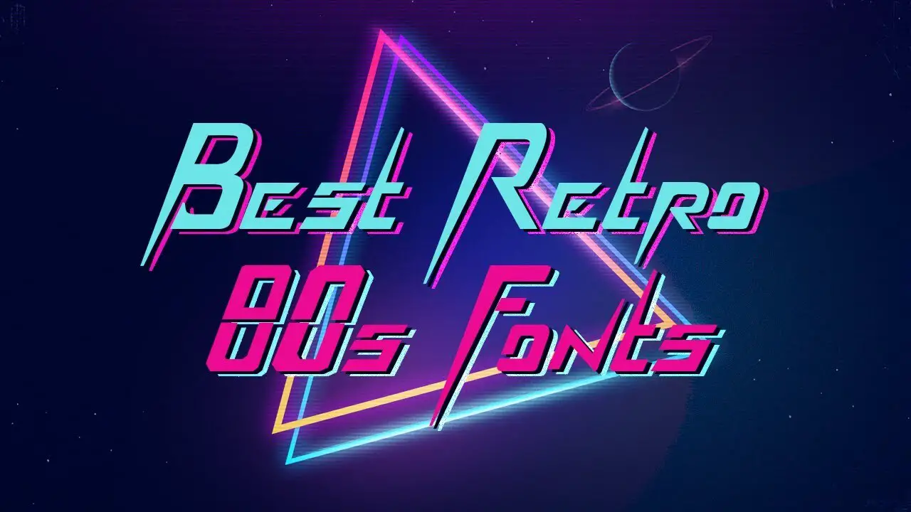 How To Use 80s Fonts