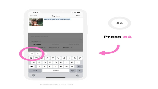 How To Use A Typewriter Font Translator On Instagram