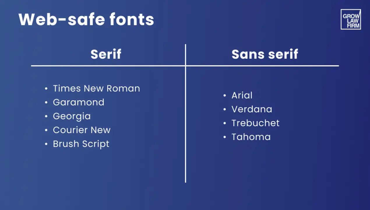 How To Use Font For Legal Documents