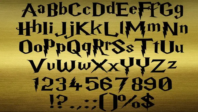 How To Use Harry Potter Letter Font - By Following Below Steps
