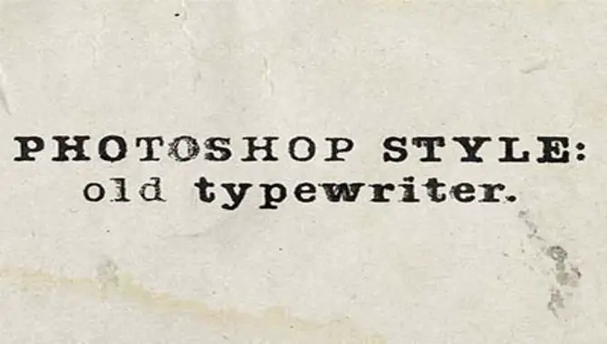How To Use Old Typewriter Font In Word Best Ways