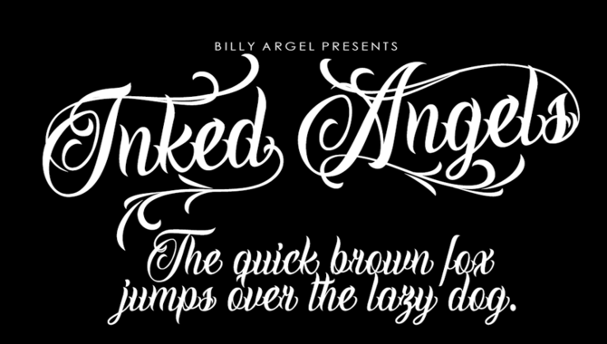How To Use The Angels Font