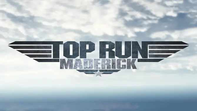 How To Use The Top Gun Maverick Logo Font