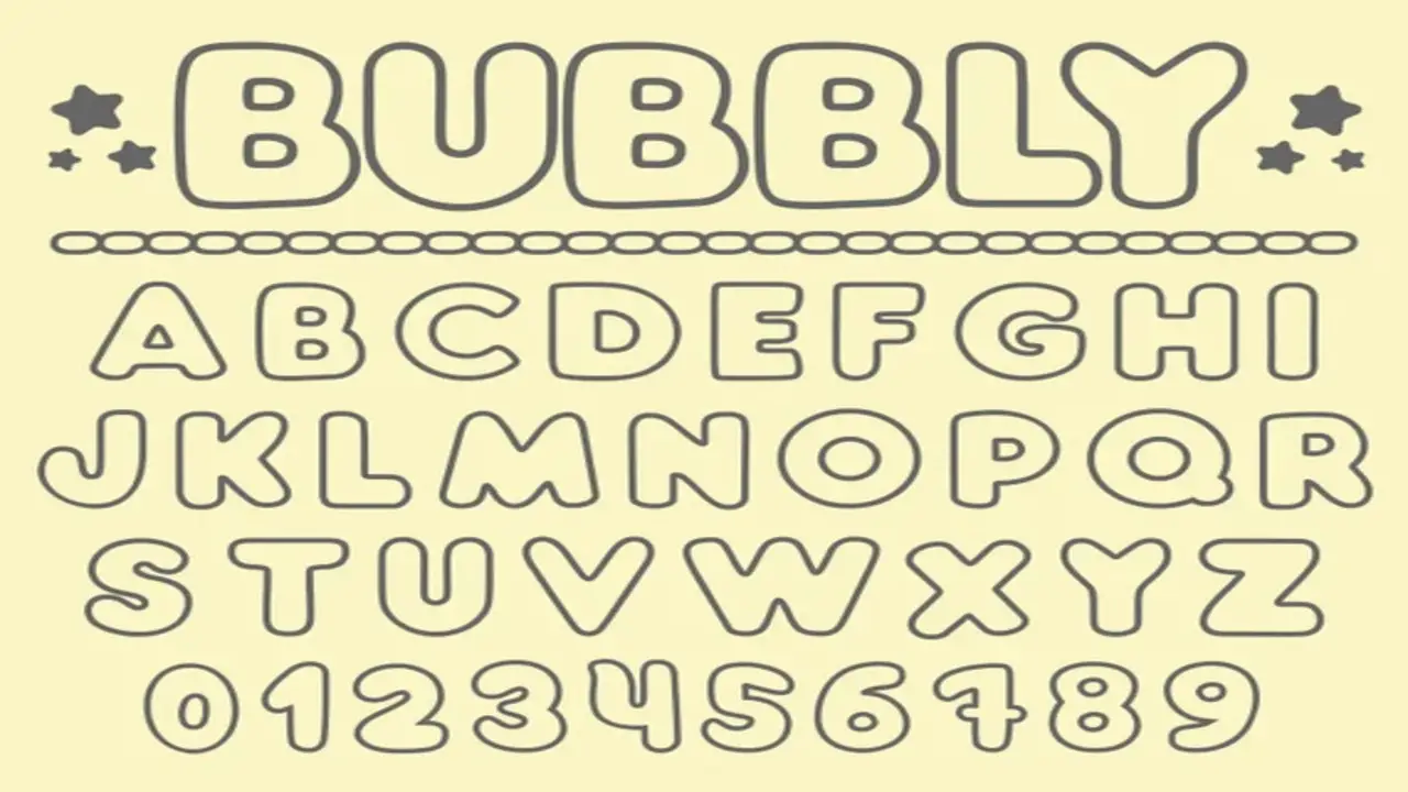 Bubble Letters Font In Word: Follow Our Easy Steps
