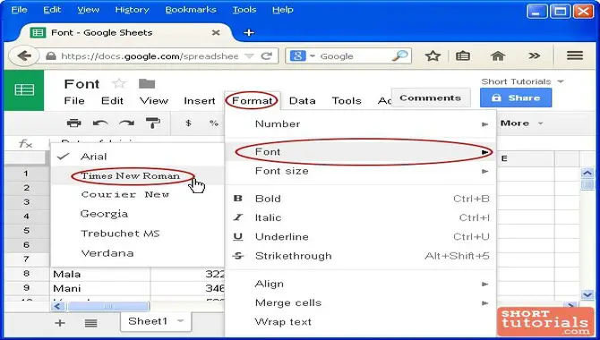 Increasing Font Size In Google Docs