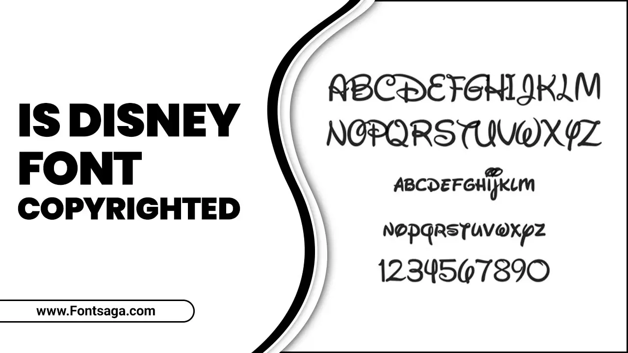 Is Disney Font Copyrighted