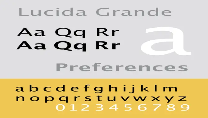 Lucida Grande Font