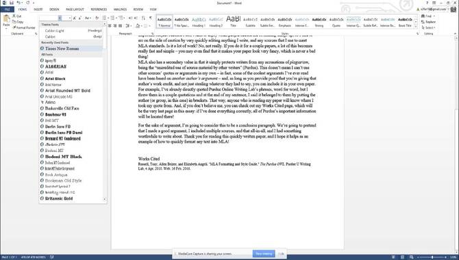 12 point font words per page