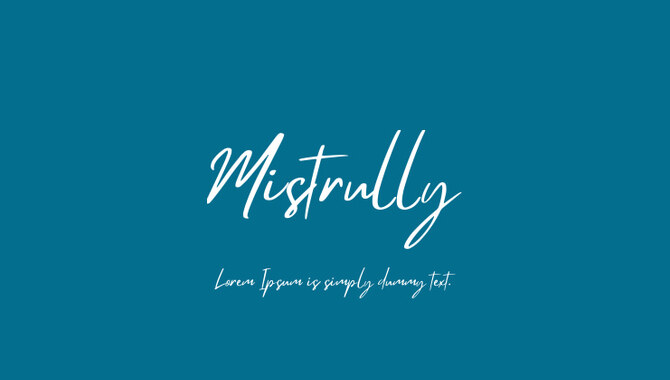 Mistrully