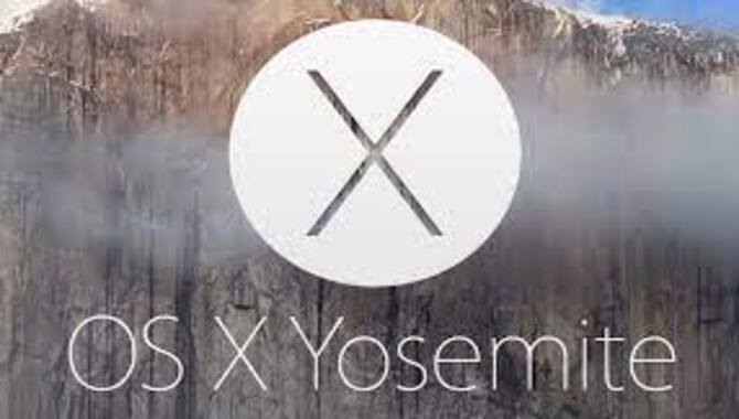 Os X Yosemite