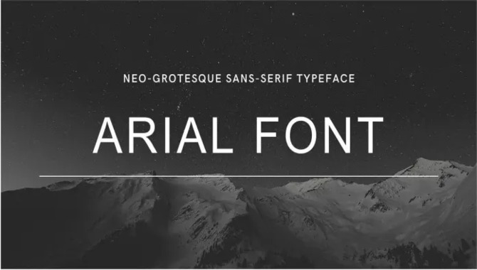 Pairing Arial 12 Font with Other Fonts