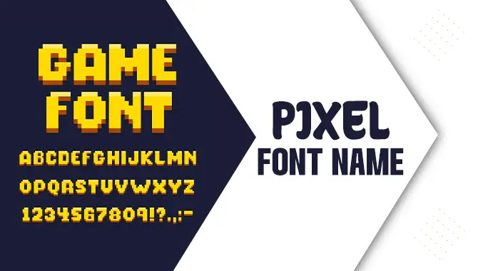 Pixel Font Name
