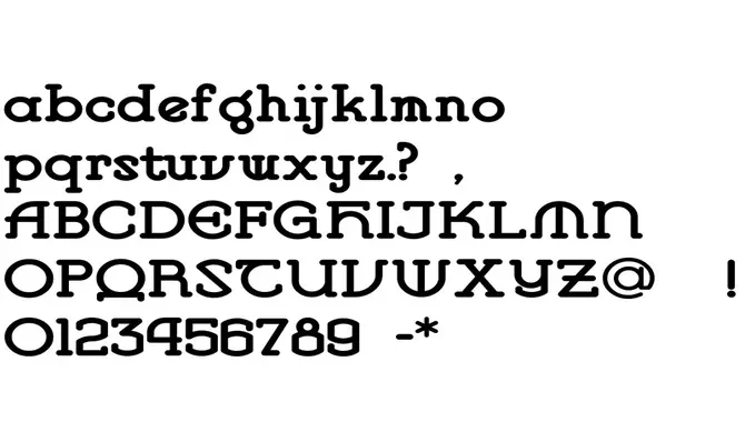 Retrobox — A Retro Fancy Font