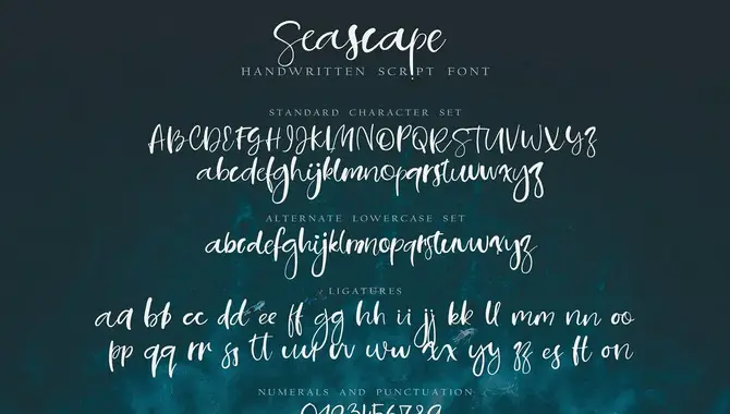Seascape Script Font