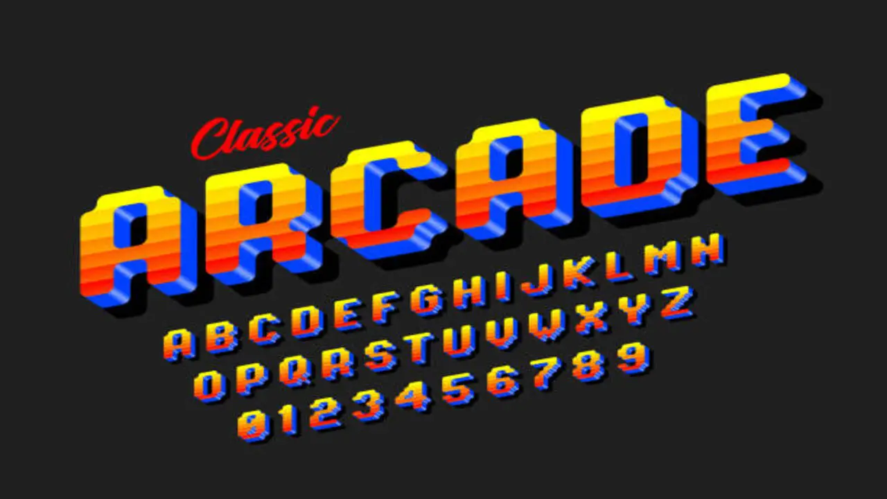 The Best 80s Computer Font