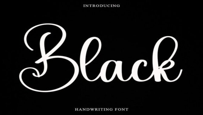 The Different Types Of White Fonts