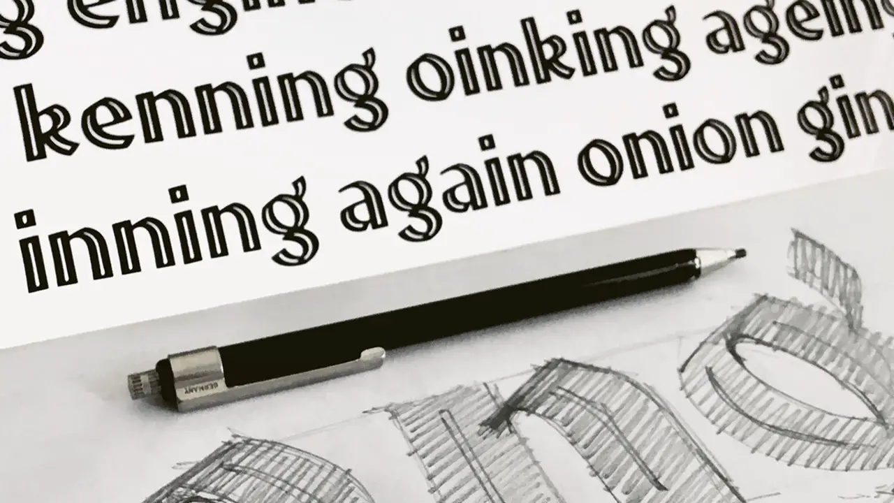 The Process Behind Creating A New Font