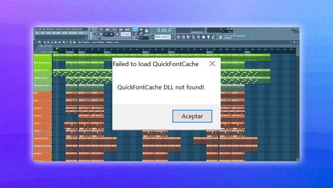 The Quick Fix For Quick Font Cache DLL Not Found Error
