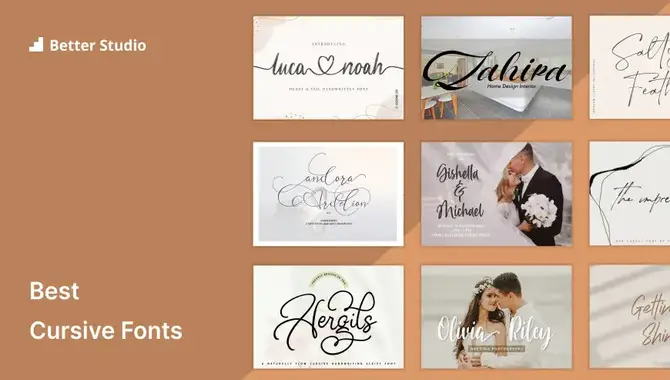 The Timeless Appeal Of  Cursive Font