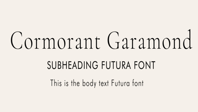 Things To Keep In Mind While Using Google Font Garamond