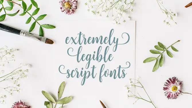 Tips For Better Legibility With Cursive Fonts
