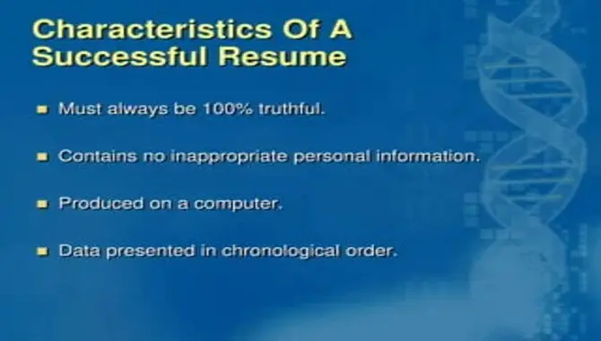 Tips For Making Your Resume Stand Out