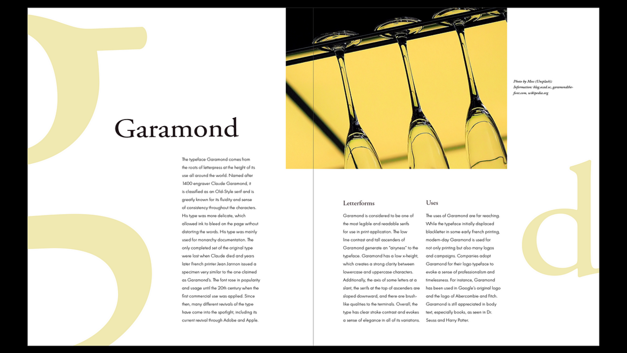 Tips For Using Garamond In Different Design Contexts