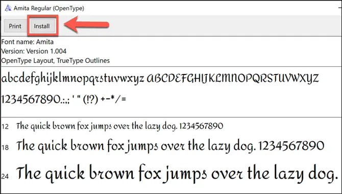 Tips For Working With Font Folders In Windows 10
