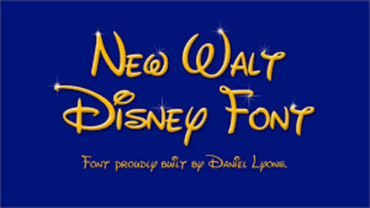 Top Disney Font In Microsoft Word For Magical Graphic Design