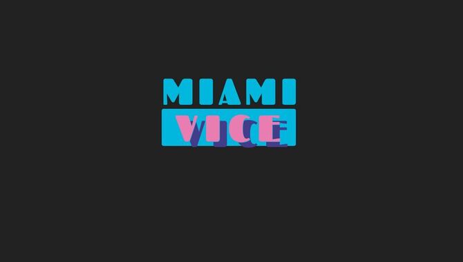 Typography Tips For Using Font Miami Vice