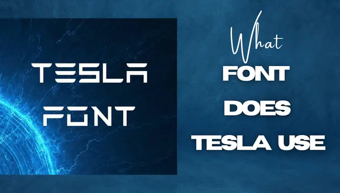 What Font Does Tesla Use