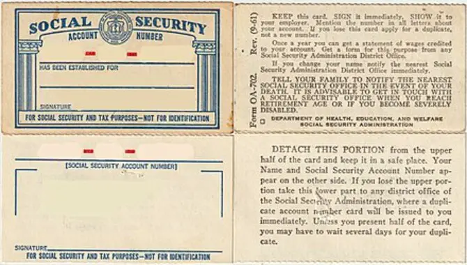 What Font Is Used On Social Security Cards Discussion