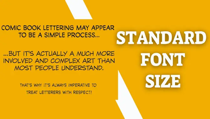 Standard Font Size For Letters Printable Templates