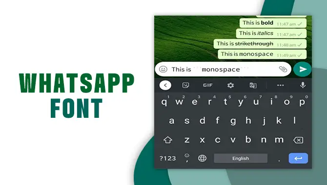 Whatsapp Font