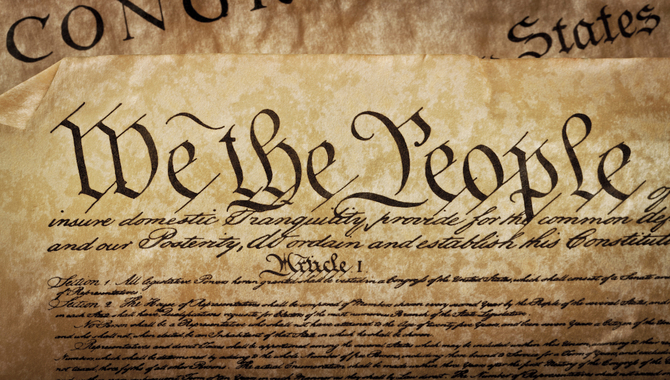 Why Is The US Constitution Font Important