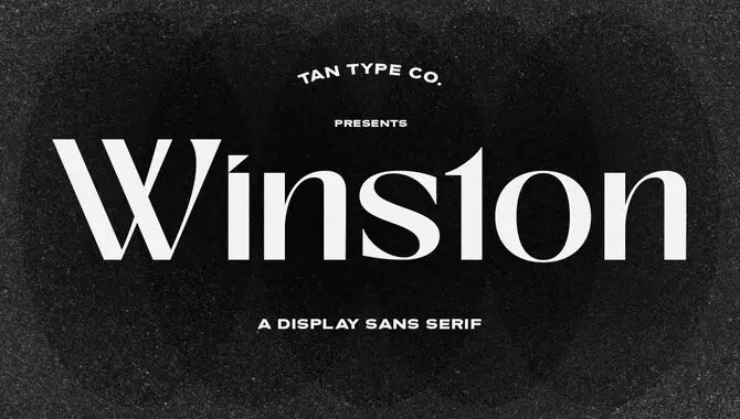 Winston Typeface