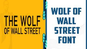 The Art Of Typography: Wolf Of Wall Street Font